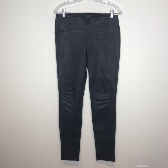 Getting Back To Square One Lambskin Leggings - Picture 3 of 15